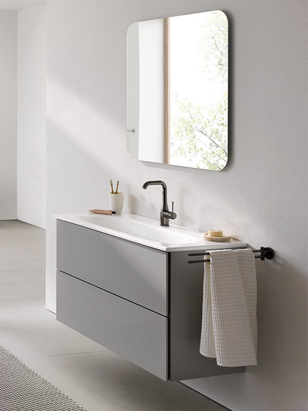 Des meubles parfaitement assortis au design de votre salle de bains