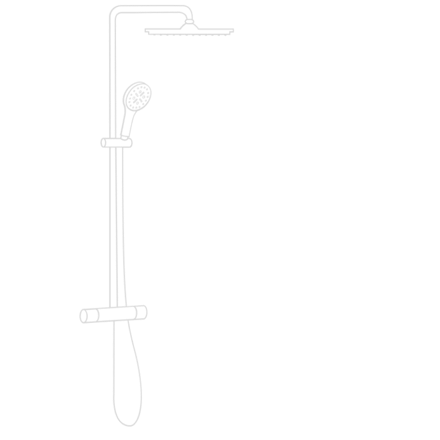 Shower systems with more comfort grow <strong>3-5 times faster</strong> than shower heads.